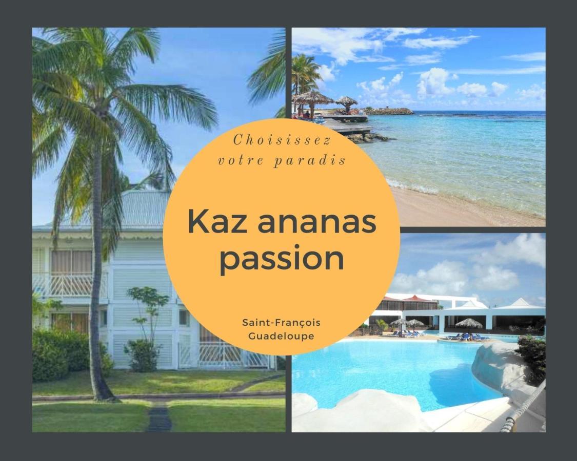 Appartamento F3 _ Kaz Ananas Passion Au Manganao Saint-Francois  Esterno foto