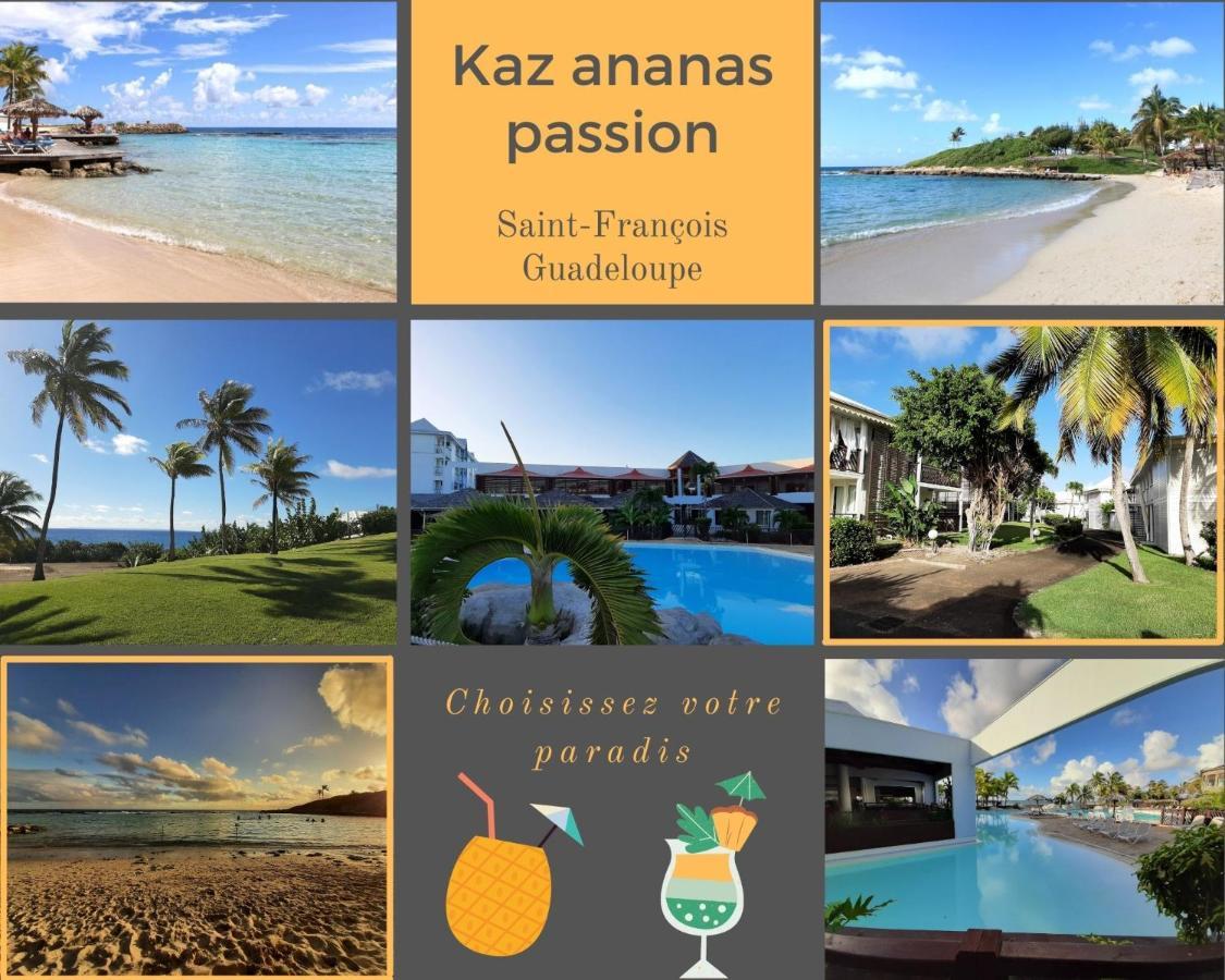 Appartamento F3 _ Kaz Ananas Passion Au Manganao Saint-Francois  Esterno foto